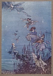 Les fées de la Serpentine, de Peter Pan dans les jardins de Kensington par J M Barrie, pub. 1906
