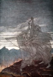 « Les Nornes disparaissent », 1924