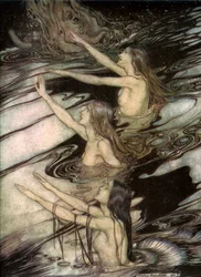 Les Filles du Rhin, de Siegfried et Le Crépuscule des dieux de Richard Wagner, 1911