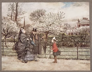 Quand vous rencontrez des adultes dans les jardins qui soufflent et soufflent comme s