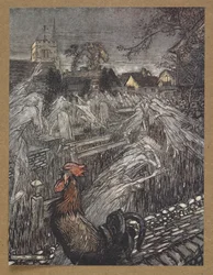 ... fantômes, errant ici et là, rentrent à l