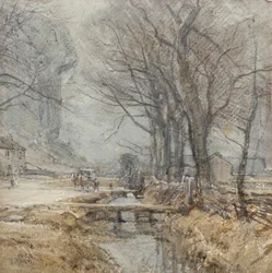 Kilnsey, Yorkshire, vers 1927