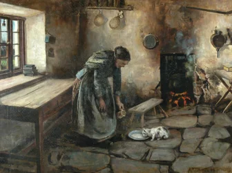 Intérieur de ferme