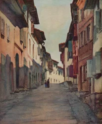 Rue dans la vieille ville, St Jean-Pied-de-Port