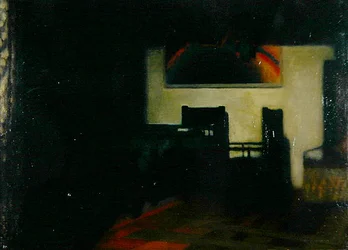 Intérieur II, Berlin, Point focal