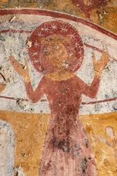 Annonciation, détail