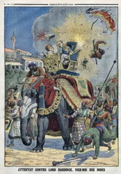 Attaque contre Lord Charles Hardinge, vice-roi des Indes, à Delhi