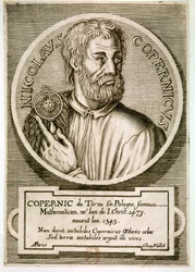 COPERNICUS Nicolaus : Portrait (eau-forte)