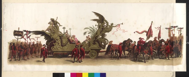 Carrosse du Makart-Festzug (Parade pour l