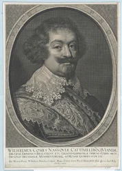 Comte de Nassau-Siegen Wilhelm (impression)