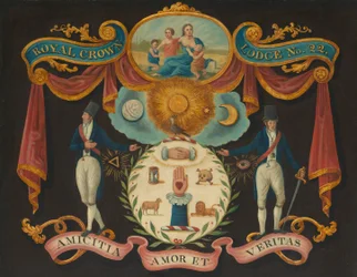 Emblèmes de la Royal Crown Lodge No. 22
