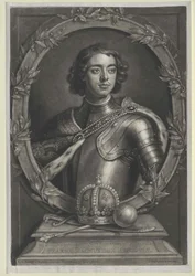 Empereur de Russie Pierre Ier le Grand
