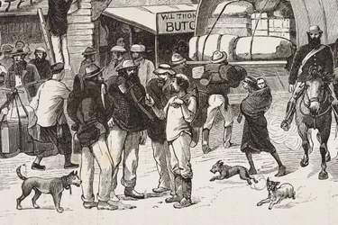 Angleterre (19ème siècle). Colonisation (1880). La vie des chercheurs d