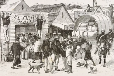 Angleterre (19e siècle). Colonisation (1880). La vie des chercheurs d
