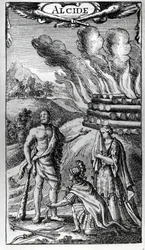 Frontispice of "ALCIDE or Le Triomphe d