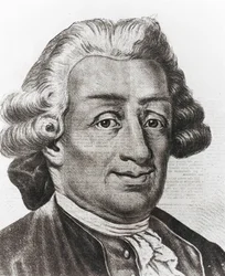 GOLDONI, Carlo (1707-1793). Dramaturge et poète italien. Gravure.