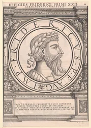 Empereur romain germanique Frédéric I Barberousse