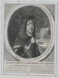 Roi du Danemark Christian V.