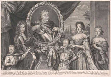 Roi de Pologne Johann III Sobieski (impression)