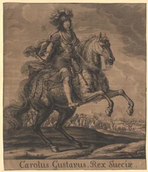 Roi de Suède Charles X. Gustav