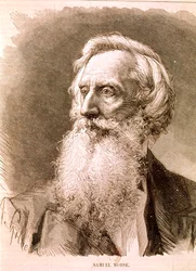 MORSE Samuel Finley Breese, inventeur et peintre américain (gravure)