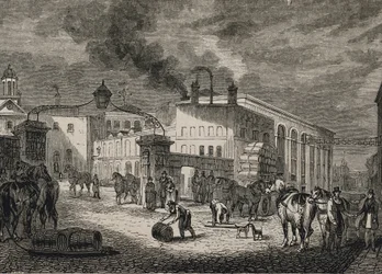 Porte principale du Barclay