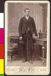 Homme en livrée - Haute-Autriche