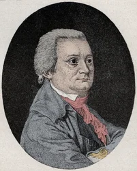 Portrait August Wilhelm Iffland, acteur et dramaturge allemand -