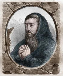 Portrait de François Joseph Le Clerc du Tremblay, marquis de Maffliers, dit le Père Joseph, religieux capucin et homme d