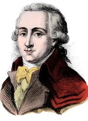 Portrait de Georges Couthon, homme politique français.