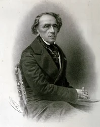 Portrait de Giacomo Mayerbeer (eau-forte)