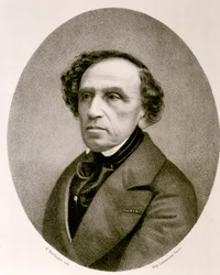 Portrait de Giacomo Mayerbeer (eau-forte)
