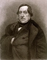 Portrait de Gioachino Antonio Rossini (eau-forte)