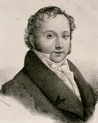 Portrait de Gioachino Antonio Rossini (eau-forte)