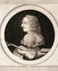 Portrait de Giuseppe Tartini (eau-forte)