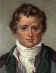 Portrait de Humphry Davy, chimiste anglais.