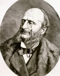Portrait de Jacques Offenbach (eau-forte)