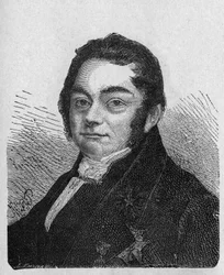 Portrait de Jons Jacob, baron Berzélius, chimiste suédois.