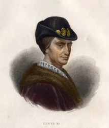 Portrait de Louis XI (1423 - 1483), roi de France