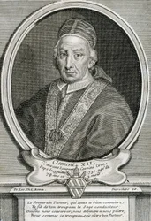 Portrait du pape Clément XII, 244e pape.