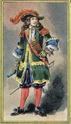 Portrait de René Duguay Trouin, marin français.