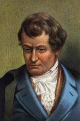 Portrait de Robert Fulton, ingénieur américain (chromo)