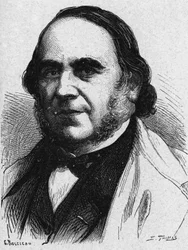 Portrait de Victor Coste, biologiste français qui a travaillé sur l