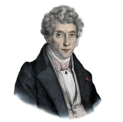 Portrait du compositeur italien Luigi Cherubini (estampe)