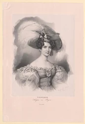 Princesse de Saxe-Hildburghausen (1792-1854) Thérèse