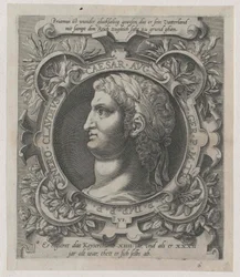Empereur romain Néron (impression)
