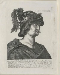 Empereur romain Otho (impression)