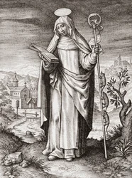 Sainte Gertrude de Nivelles
