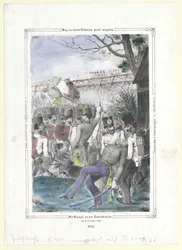 Le combat au pont de Tabor