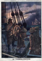 Le navire fantôme : Le navire américain Narragansett a rencontré le vieux cuirassé français Richelieu que l
